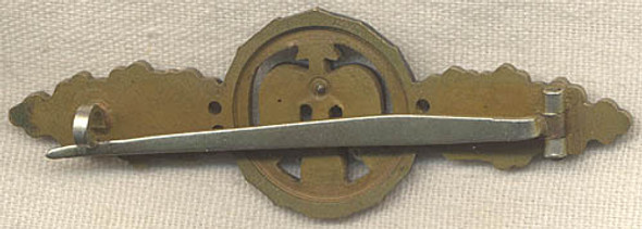 Luftwaffe Night Fighter Clasp Badge In Gold