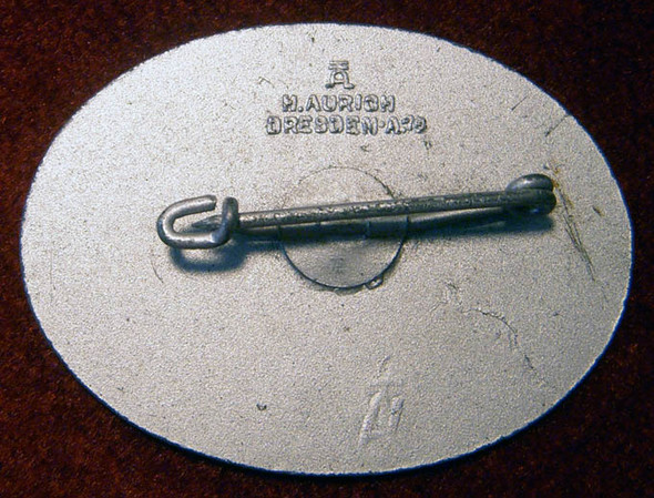 WWII German Torpedo Arsenal East (Torpedoarsenal Ost) Worker Badge