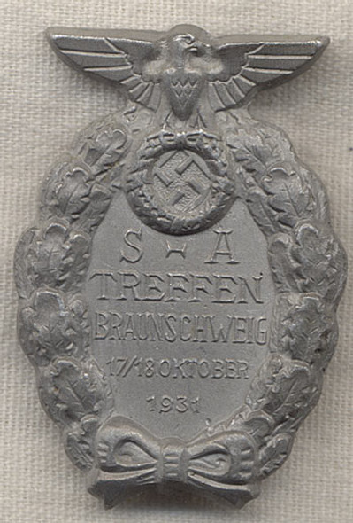 Commemorative SA Treffen Gau Badge