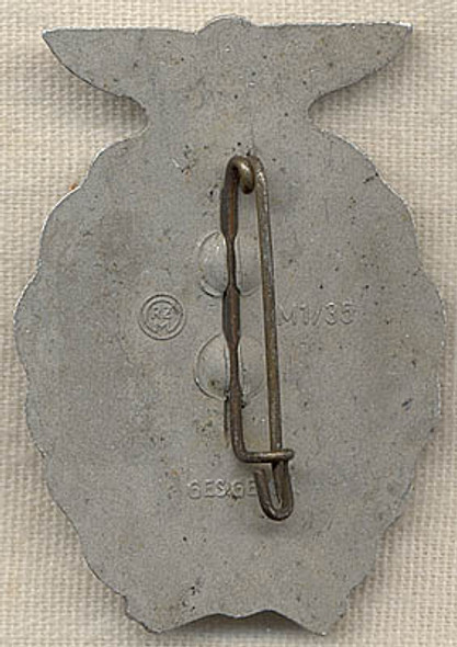 1931 SA Braunschweig Rally Badge of Honor