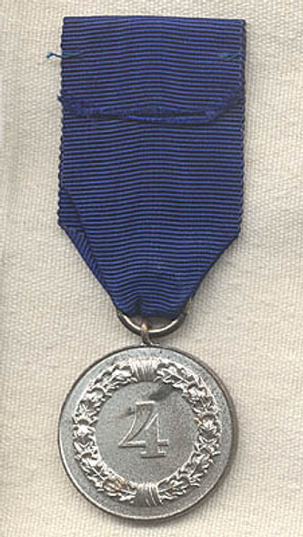 Nazi Army 4 Year Service Medal