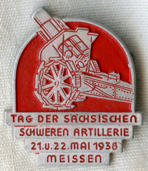 1938 Tag der Sachsischen (Saxon Heavy Artillery Day) at Meissen Tinnie