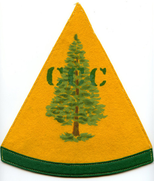 Large Generic Circa 1930s CCC (Civilian Conservation Corps) Jacket Patch