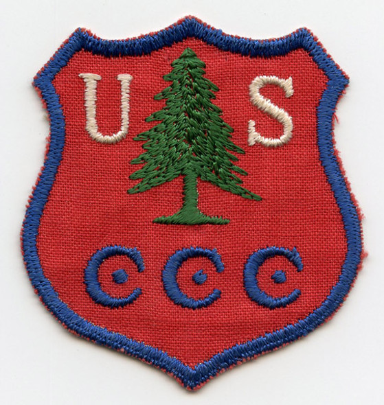 Scarce 1930s Variant CCC (Civilian Conservation Corps) Patch