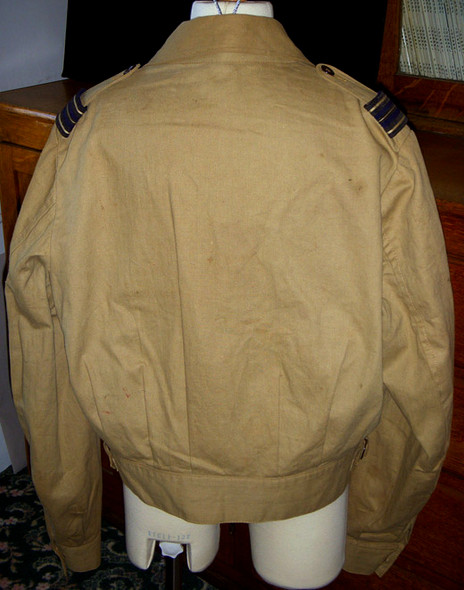 Rare WWII Royal Australian AF (RAAF) Summer Battle Dress Jacket Named & Dated 1944 with Wing