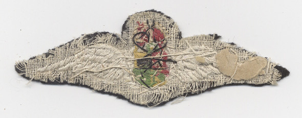 Rare 1920s-1930s South African Air Force (SAAF) Pilot Wing, South African-Made