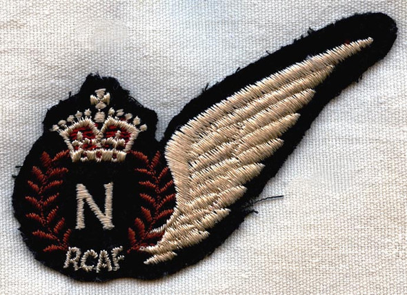 Scarce 1943 Issue Royal Canadian Air Force (RCAF) Navigator Wing