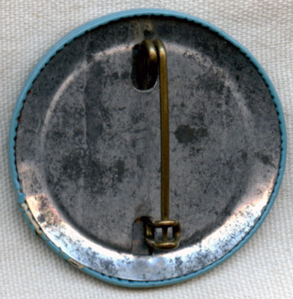 Korean War Era CBS-Hytron Radio/TV Tube Mfg. Corp. Woman Worker Photo ID Badge