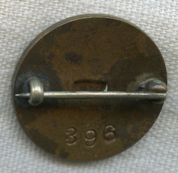 Scarce Numbered WWI War Worker Badge for Turbine Engines