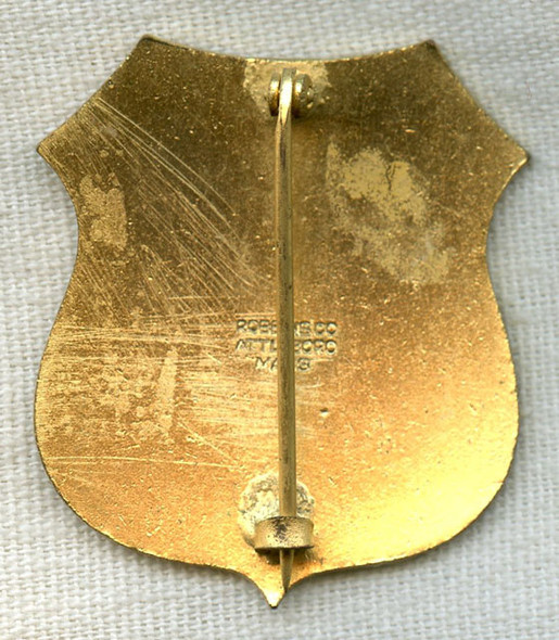 Extremely Rare 1917 "Hero Land" Allied War Relief Benefit Lapel or Donation Pin