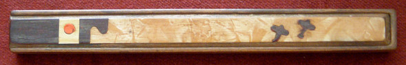 Very Cool Japanese Patriotic Chopstick Box with Aviation Motif - Exquisite