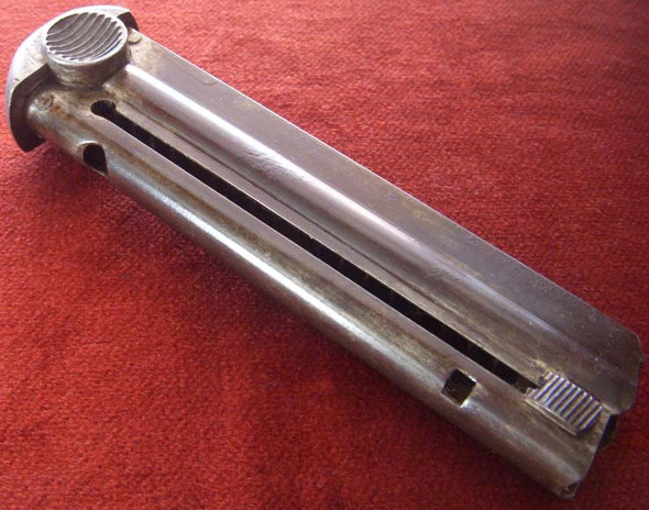 WWII Japanese Nambu Pistol Ammunition Clip Serial #654 N