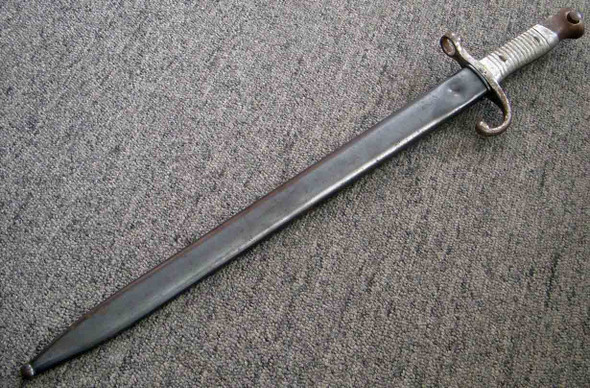 Modelo 1891 Argentino Mauser Sword Bayonet Serial #L4844