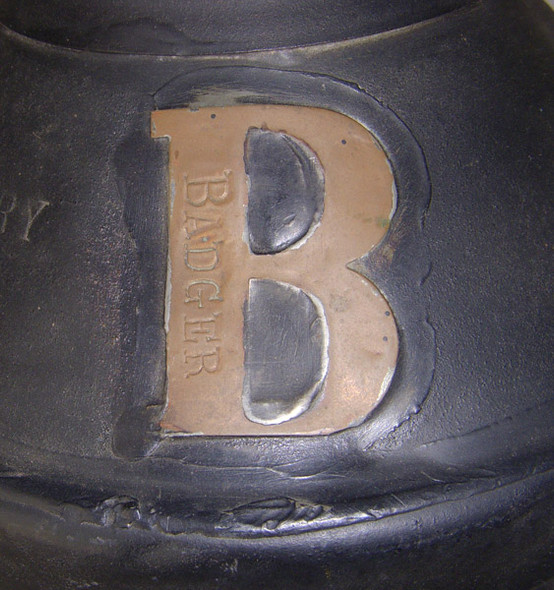 Ca 1900 Badger Farms Creamery (Portsmouth, New Hampshire) Milk Can