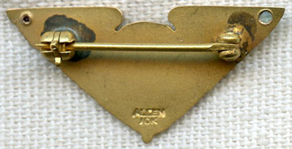 1930s Women's International Association of Aeronautics (WIAA) Pin of Admiral Byrd Estate