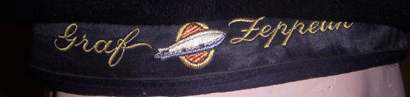 Extremely Rare 1920s Graf Zeppelin Flight Crew Hat (w/Tails) for Ranking Member