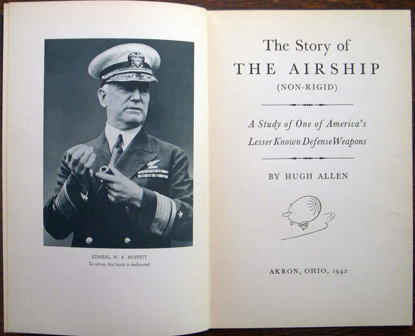 1942 "The Story of the Airship (Non-Rigid)" by Hugh Allen