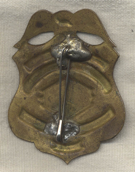 Named Korean War USMC Atsugi Crash Crew Badge
