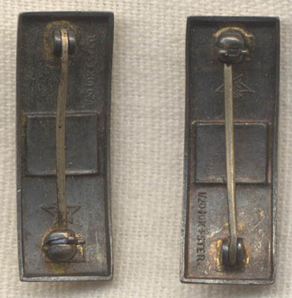 Rare WWII USMC Chief Warrant Officer Rank Insignia in Sterling by H+H