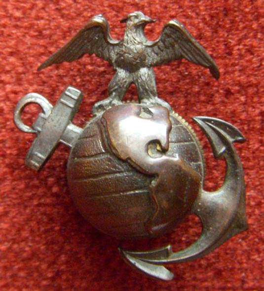 1930s to WWII US Marine Corps Officer Collar Insignia