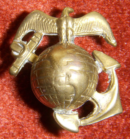 1930s US Marine Corps EM Dress Collar Insignia