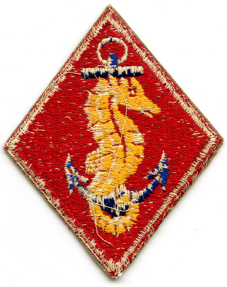 WII US Marine Corps Ship's Detachment Shoulder Patch
