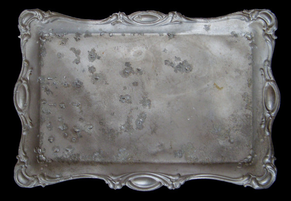 Circa 1900 US Marine Corps Aluminum Souvenir Tray