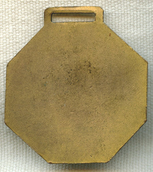 Wonderful WWI Era Enameled USMC Watch Fob