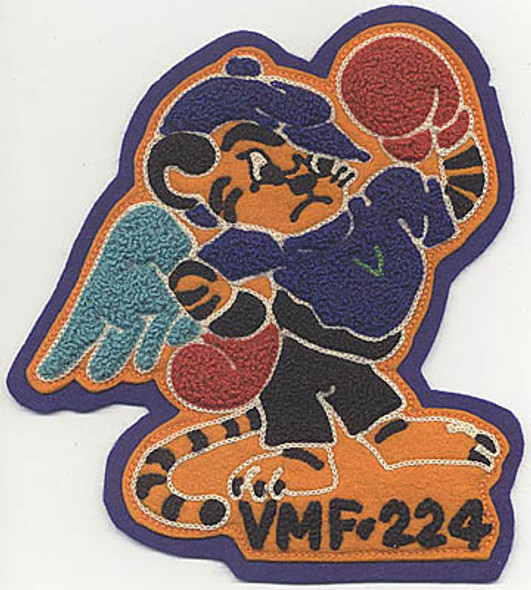 VMF-224 Patch of 1st Chinese-American Aviator Robert Lee-Sun