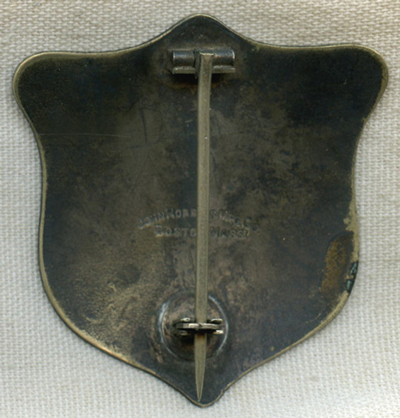 Very Rare Circa 1890s Boston Emergency Hospital Ambulance Driver Badge by Robbins