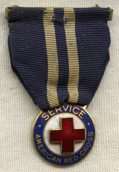 WWI American Red Cross (ARC) Service Medal <p> NO LONGER AVAILABLE