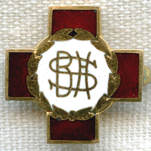 UNIDENTIFIED 1956 Named Nursing School Graduation Pin in 10K Gold by Wallbank