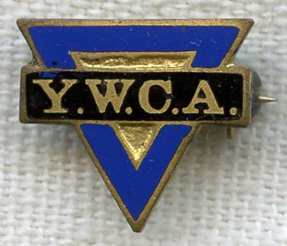 1910s-1920s Young Women Christian Association (YWCA) Lapel Pin
