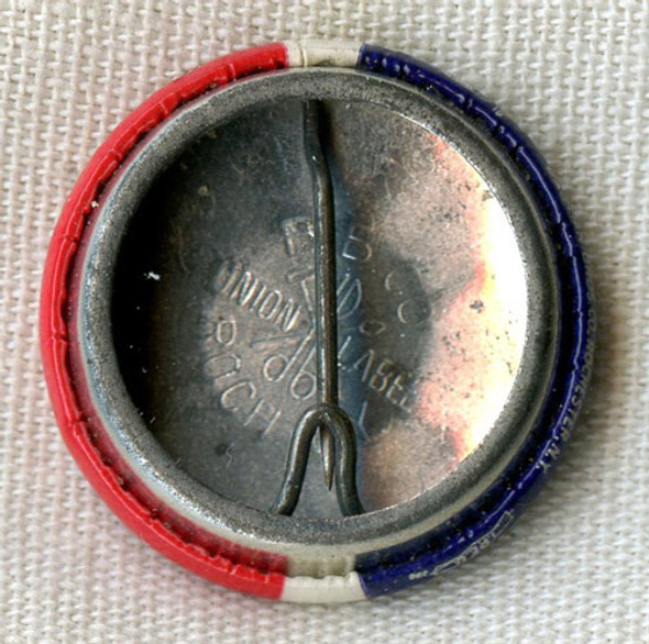 Minty WWII (1944) Wright Aero UAW-CIO Local 669 Member Celluloid Pin