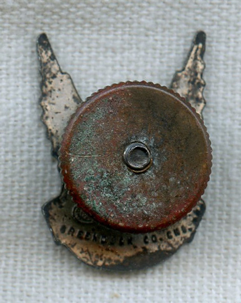 World War II "Soldier of Production" UAW CIO Union Pin