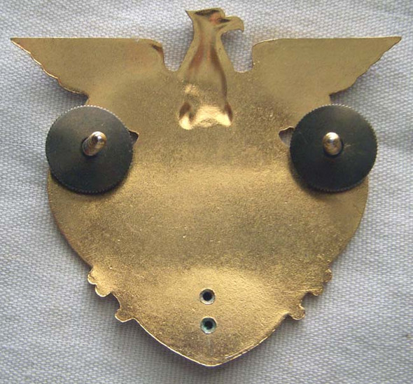 Ext Rare Circa 1958 1st Issue NASA Patrol (Later Security Force) Hat Badge