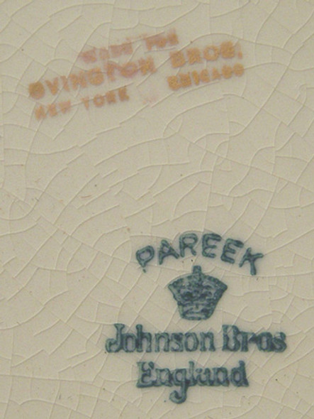 Early 20th Century Boston Yacht Club Large Serving Platter