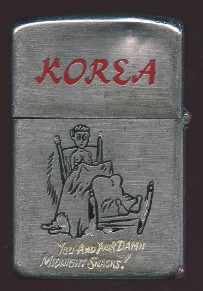Korean War Era Risque' Full Size Novelty Lighter by Arirang