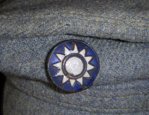 Extremely Rare 1930s Nationalist Chinese AF Aviation Cadet Hat with Nice Mark Inside