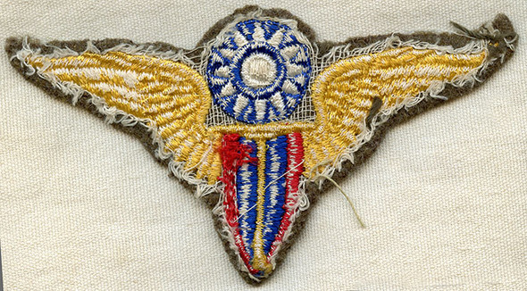 Rare WWII USAAF Chinese Cadet Advanced Flight School at Luke Field Shoulder Patch