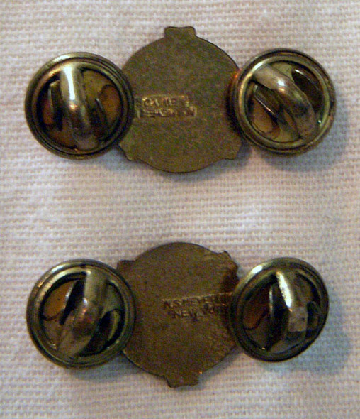 Rare Pair of WWII US Made Chinese Aviation Engineer Cadet Collar Insignia<p>NOT AVAILABLE