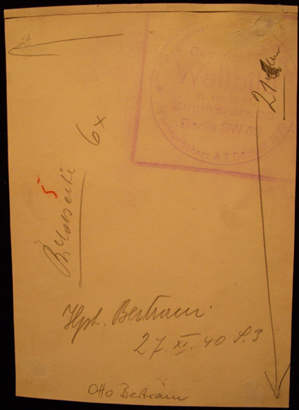 Period News Photo of Otto Bertram, Luftwaffe ACE, Knight's Cross Winner, Legion Condor Pilot