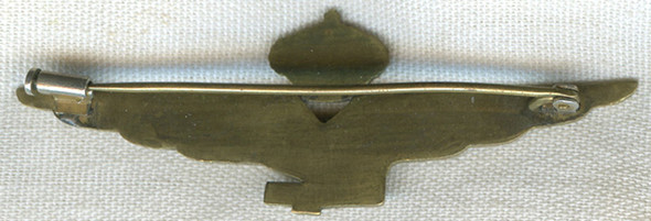 Beautiful Early WWII Solid Construction Italian Air Force Pilot Wing