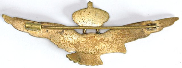 Circa 1923-1935 Italian Air Force Pilot Wing by S. Johnson Milano