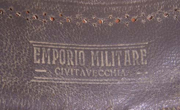 Rare! WWII Italian Army Brigade-Level General of the Line White Top Visor Hat