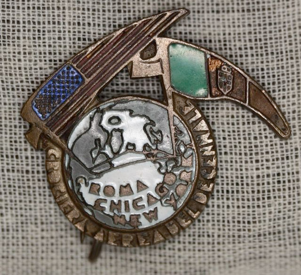 Italo Balbo 1933 Chicago World's Fair Flight Crociera Aerea Del Decennale XI Commemorative