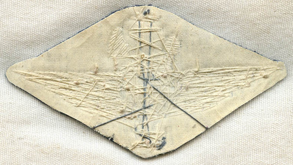 Gorgeous, Near Mint Model 1935 Fascist Youth GIL Pre-Avieri (Cadet) Visor Hat Badge