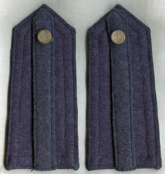 Pair Beautiful Model 1935 Italian Air Force Dress Uniform Shoulder Boards Navigator Major