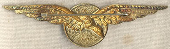 Royal Dutch Navy Pilot Wing Made in UK in Silver by Toye