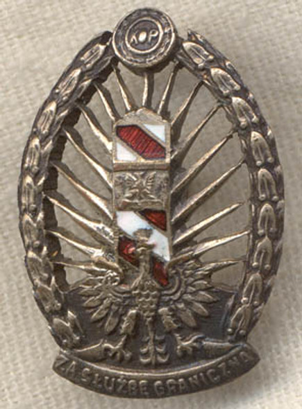 Polish Frontier Defense Corps Small Badge